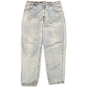 Vintage 90s Levis 520 36x30 Special Reserve Loose Fit Tapered Leg Jean Pants USA
